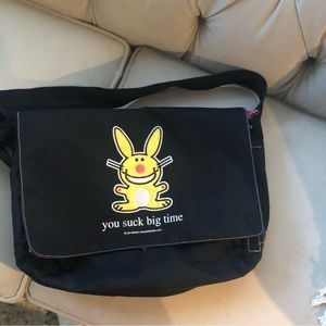 Jim benton bunny messenger bag